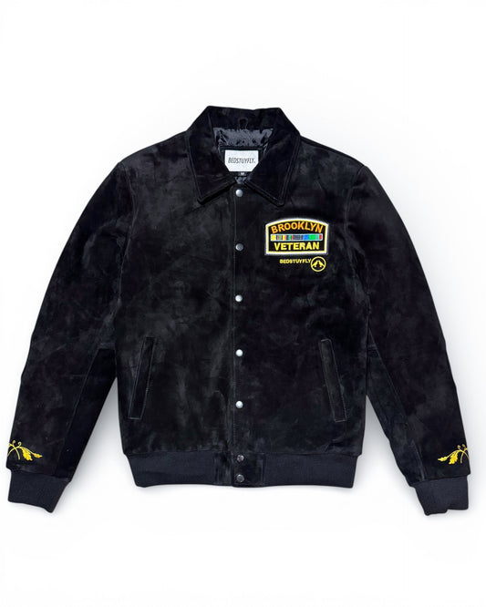 Brooklyn Veteran Suede Jacket