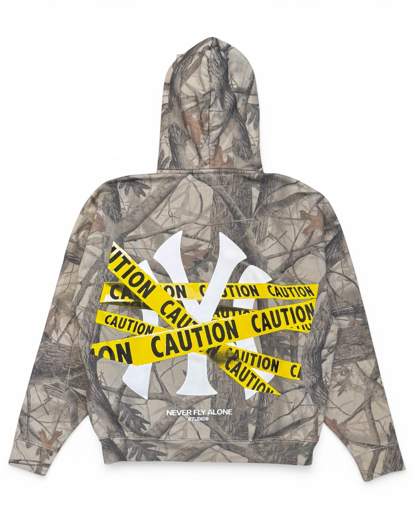Caution Woodland Hoodie