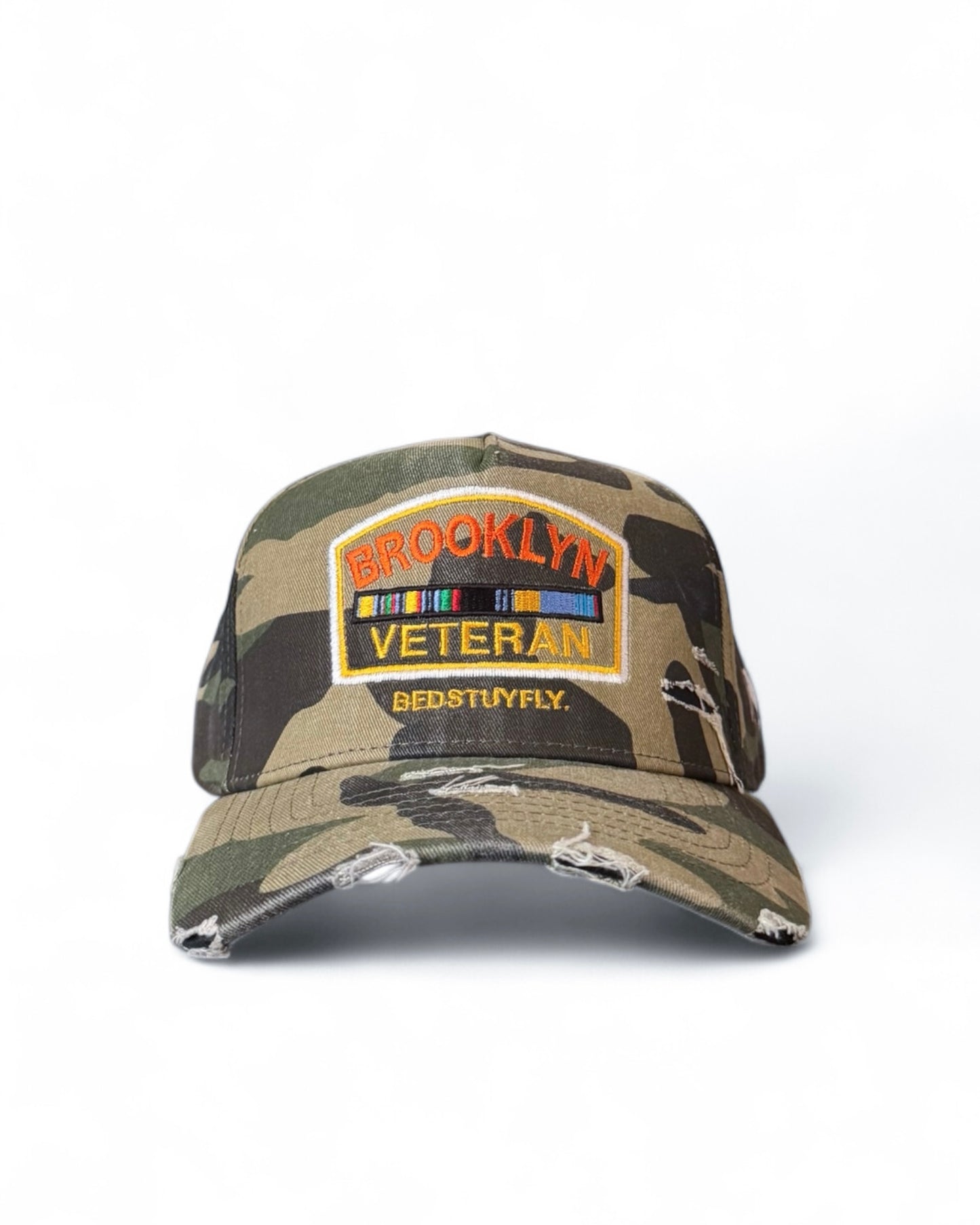 Brooklyn Veteran Distressed Cap