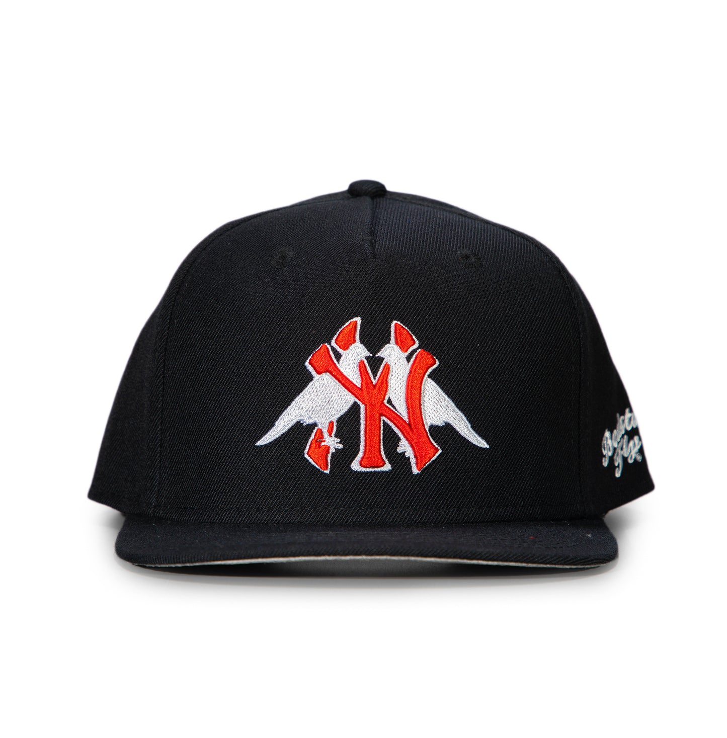 FLY NEW YORK CAP (BLK/RED) - Bedstuyfly