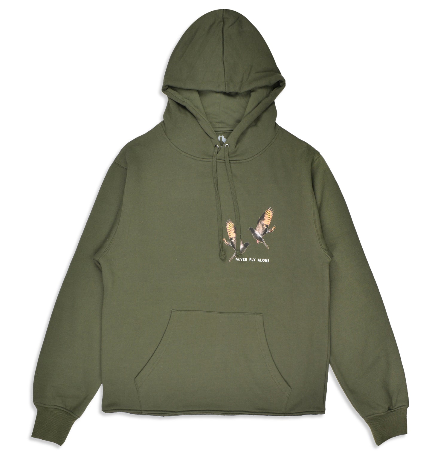 NEVER FLY ALONE HOODIE