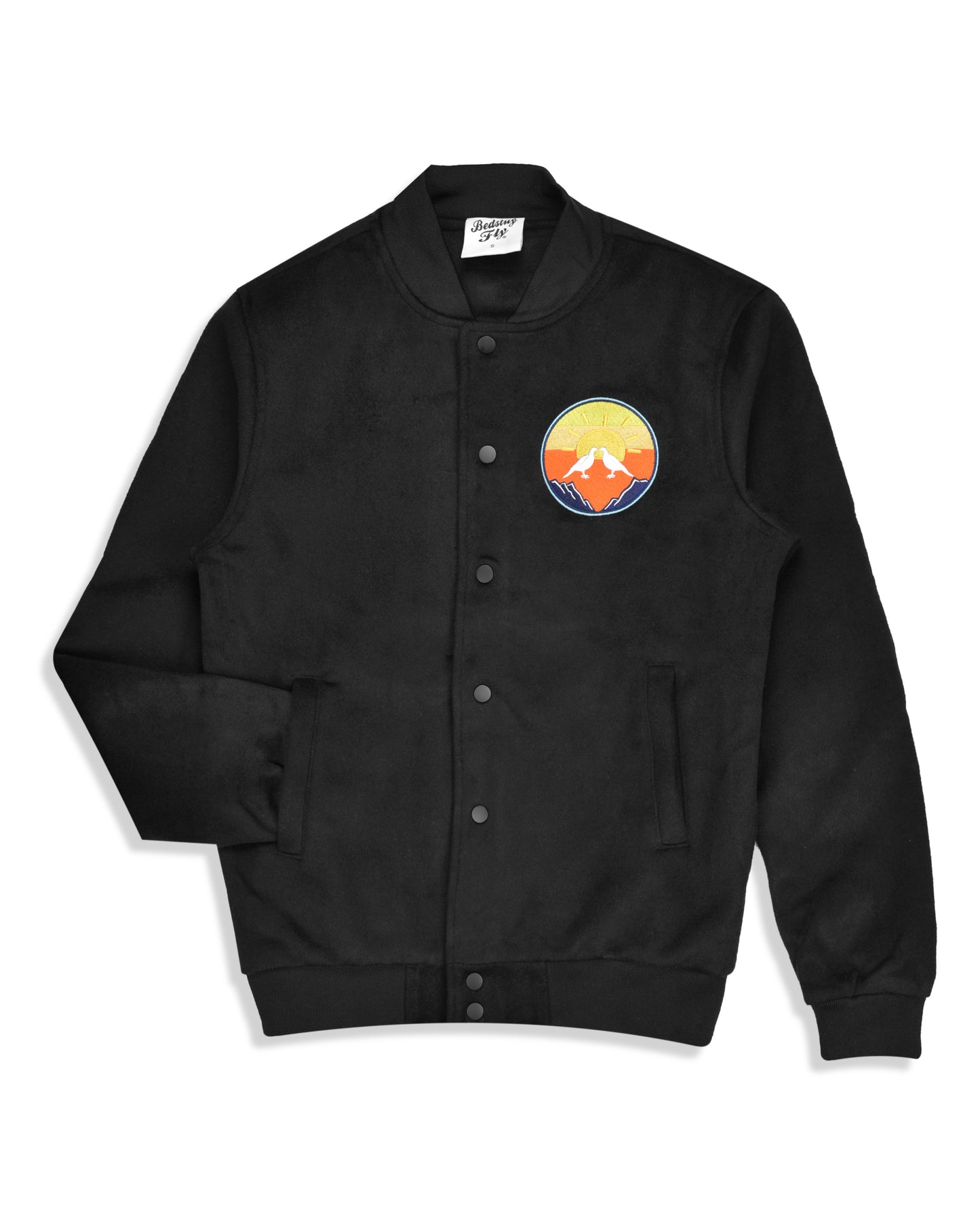 Sunny Mountain Varsity Jacket - Bedstuyfly