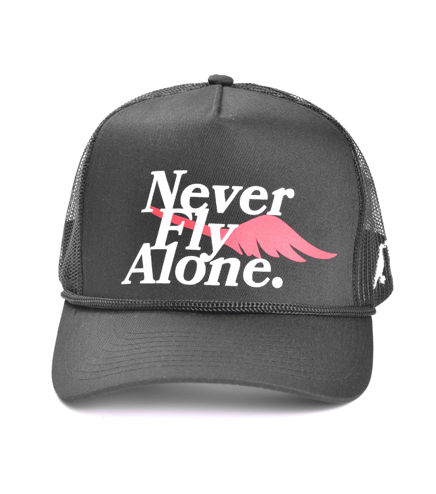 Never Fly Alone Trucker