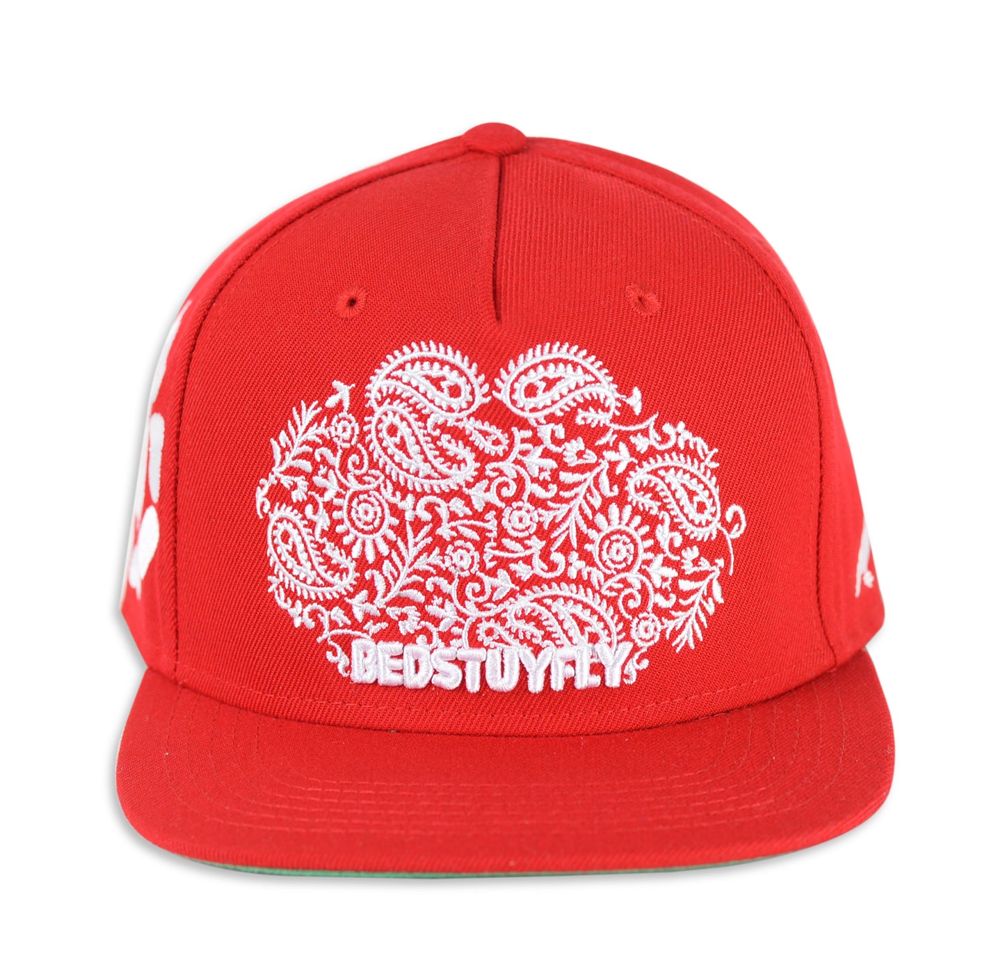 PAISLEY CAP (RED) - Bedstuyfly