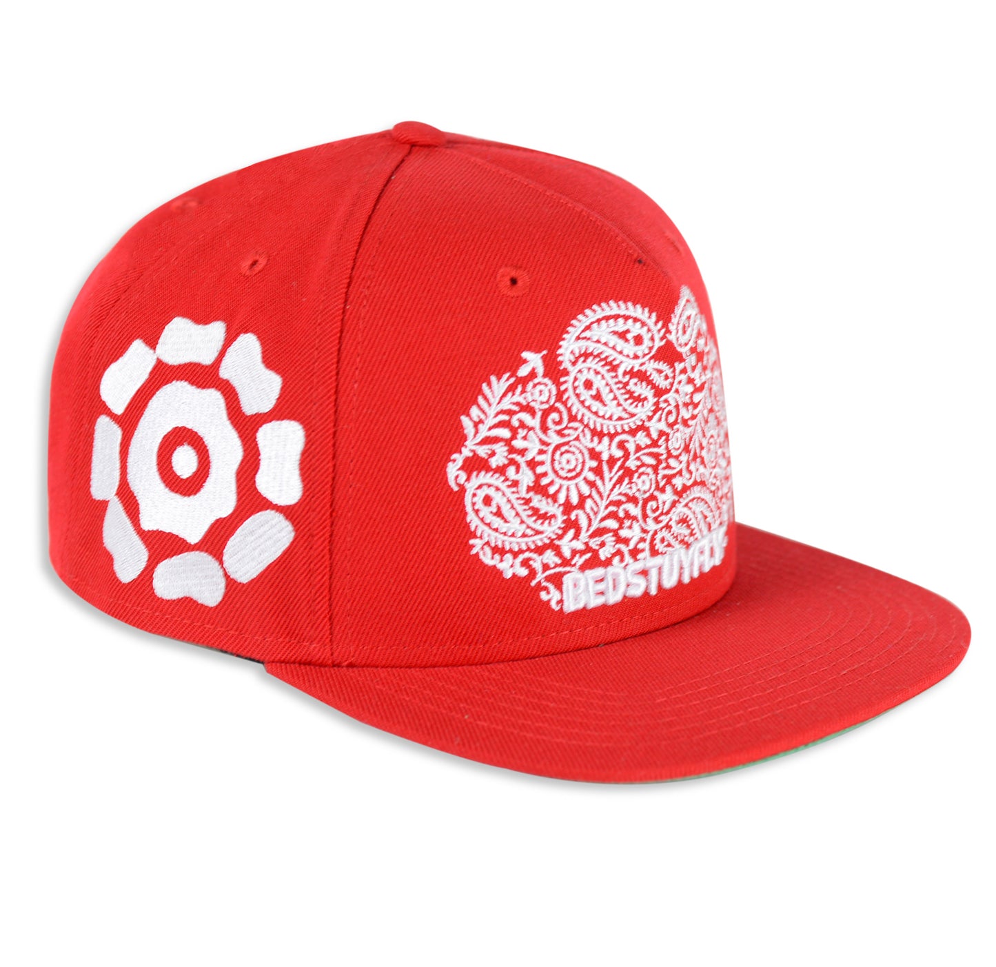 PAISLEY CAP (RED) - Bedstuyfly