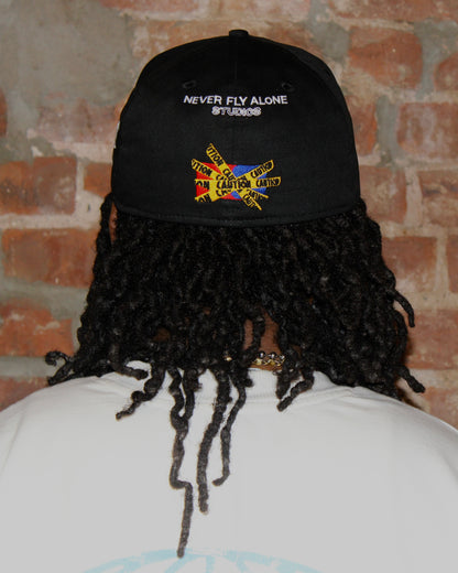 Caution Fitted Cap