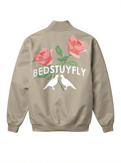 Give ‘em Roses Quarter Zip Sandstone