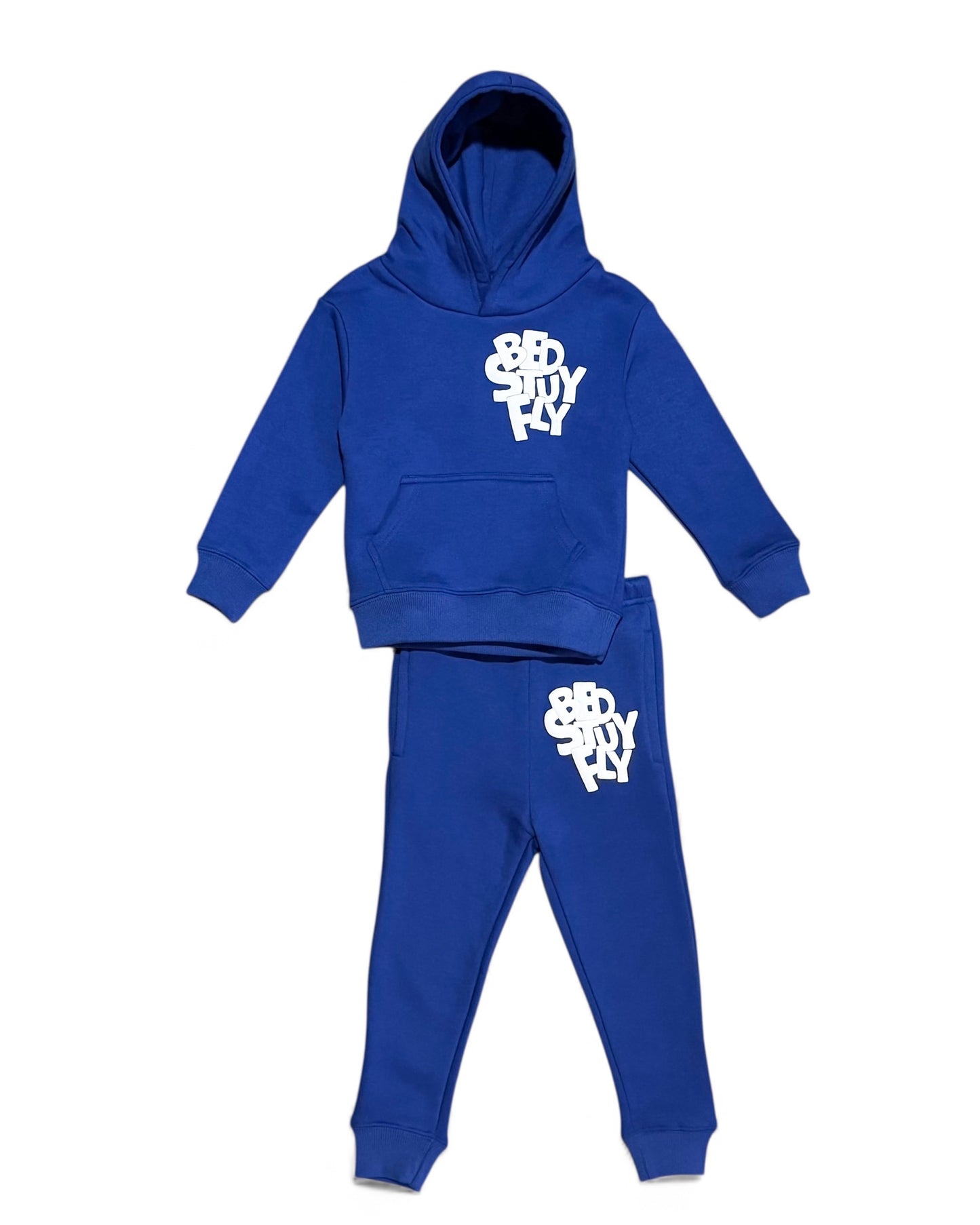 Bedstuyfly Kids Studio Sweatsuit (Royal Blue)