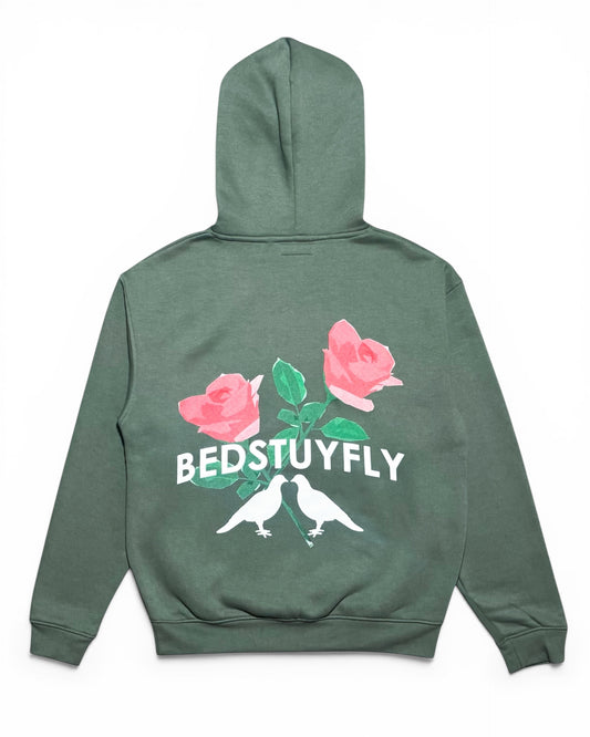 Give'm Roses Hoodie (Green)