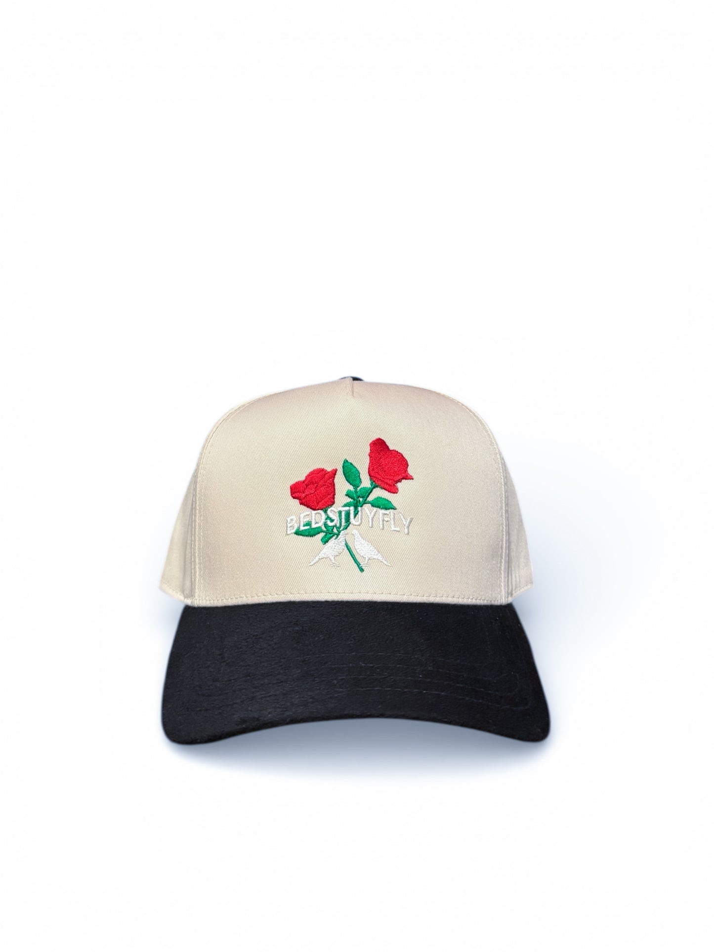 Give’m Roses Suede Cap