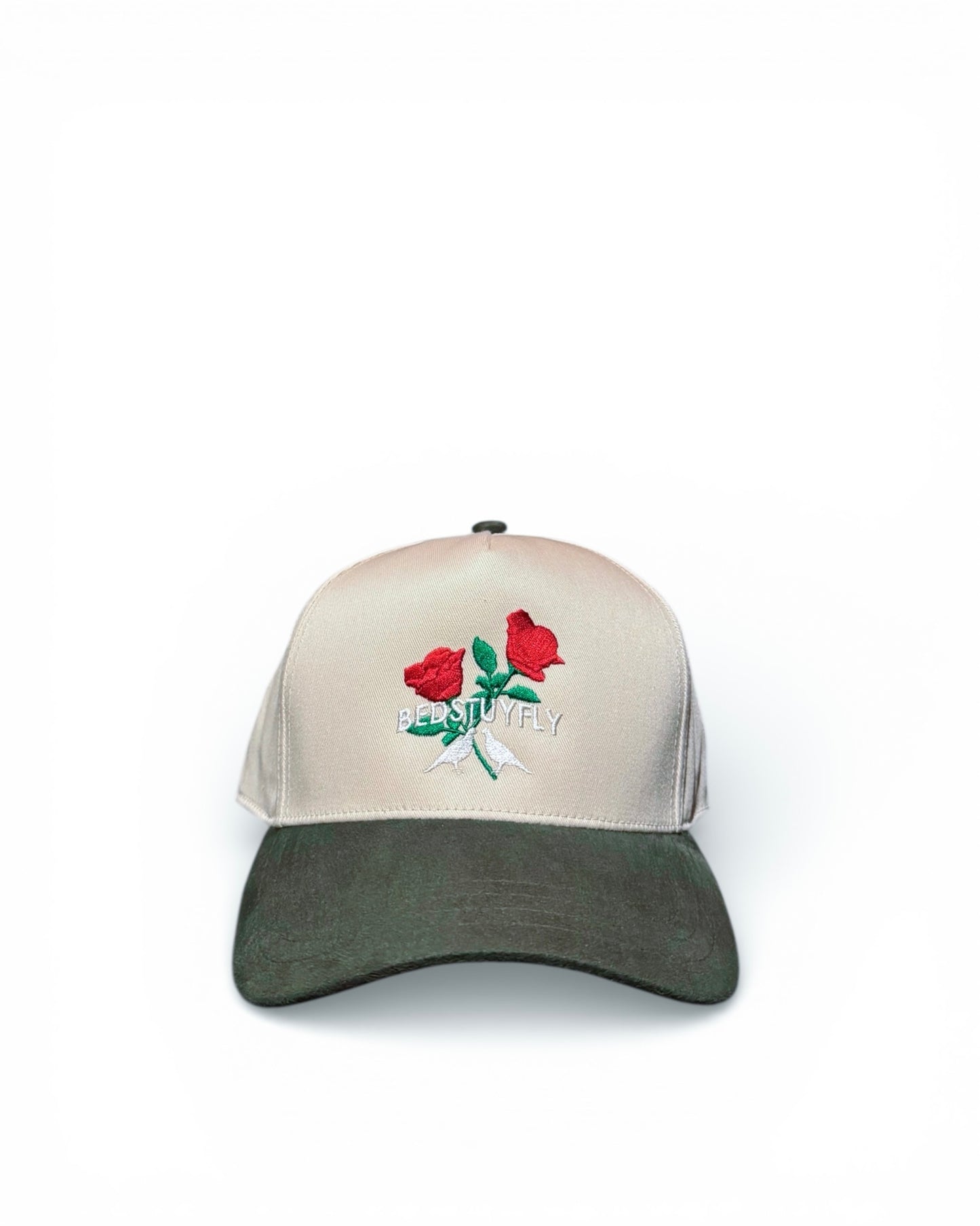 Give’m Roses Suede Cap