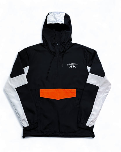 Runner Windbreaker Suit (Blk Multi)