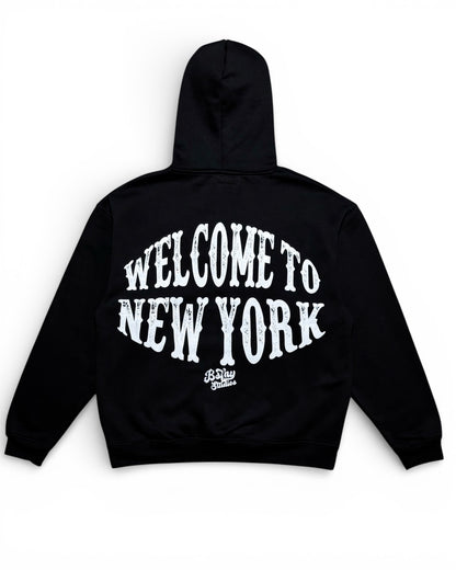 Welcome to New York Hoodie (Black)