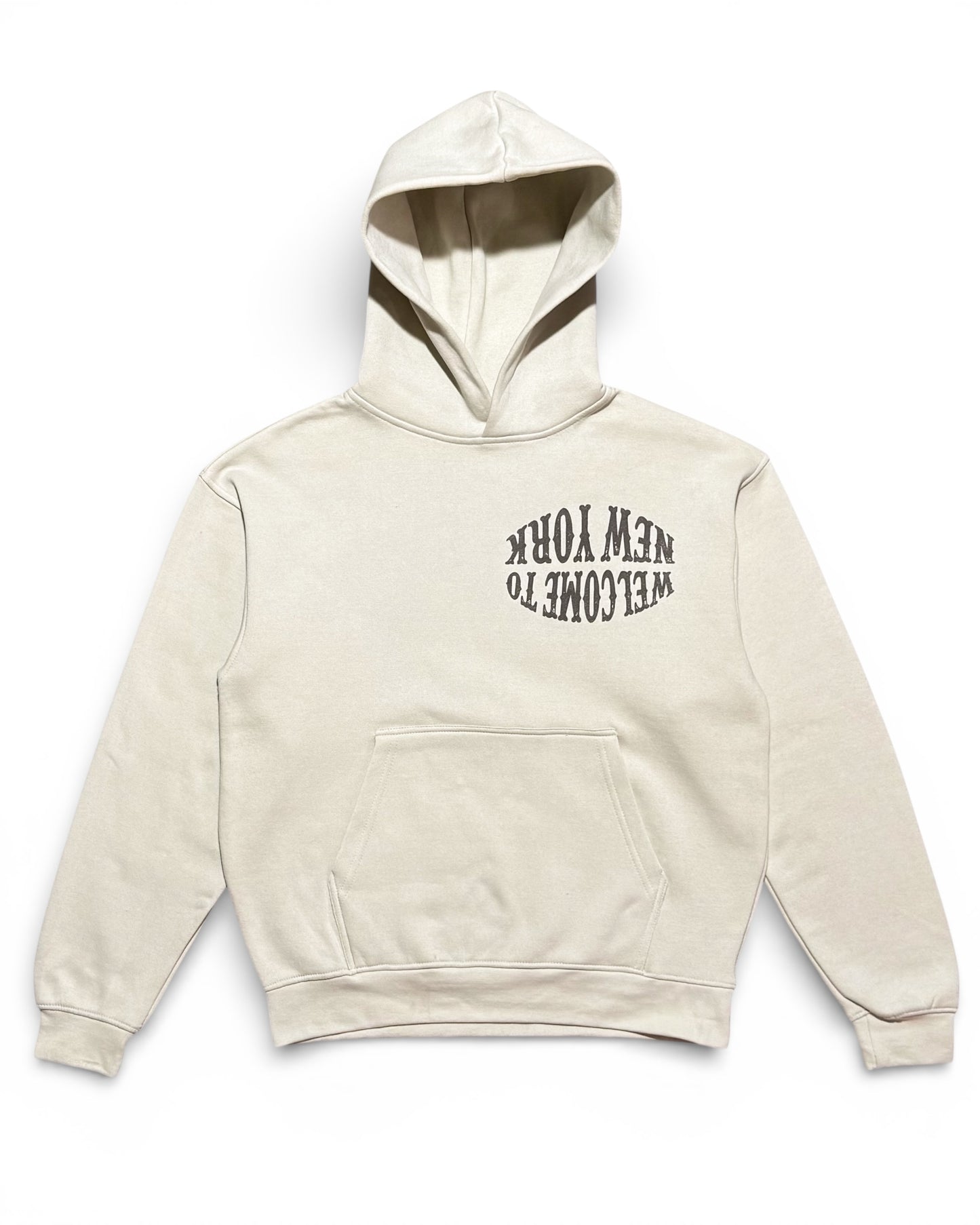 Welcome to New York Hoodie (Cream)
