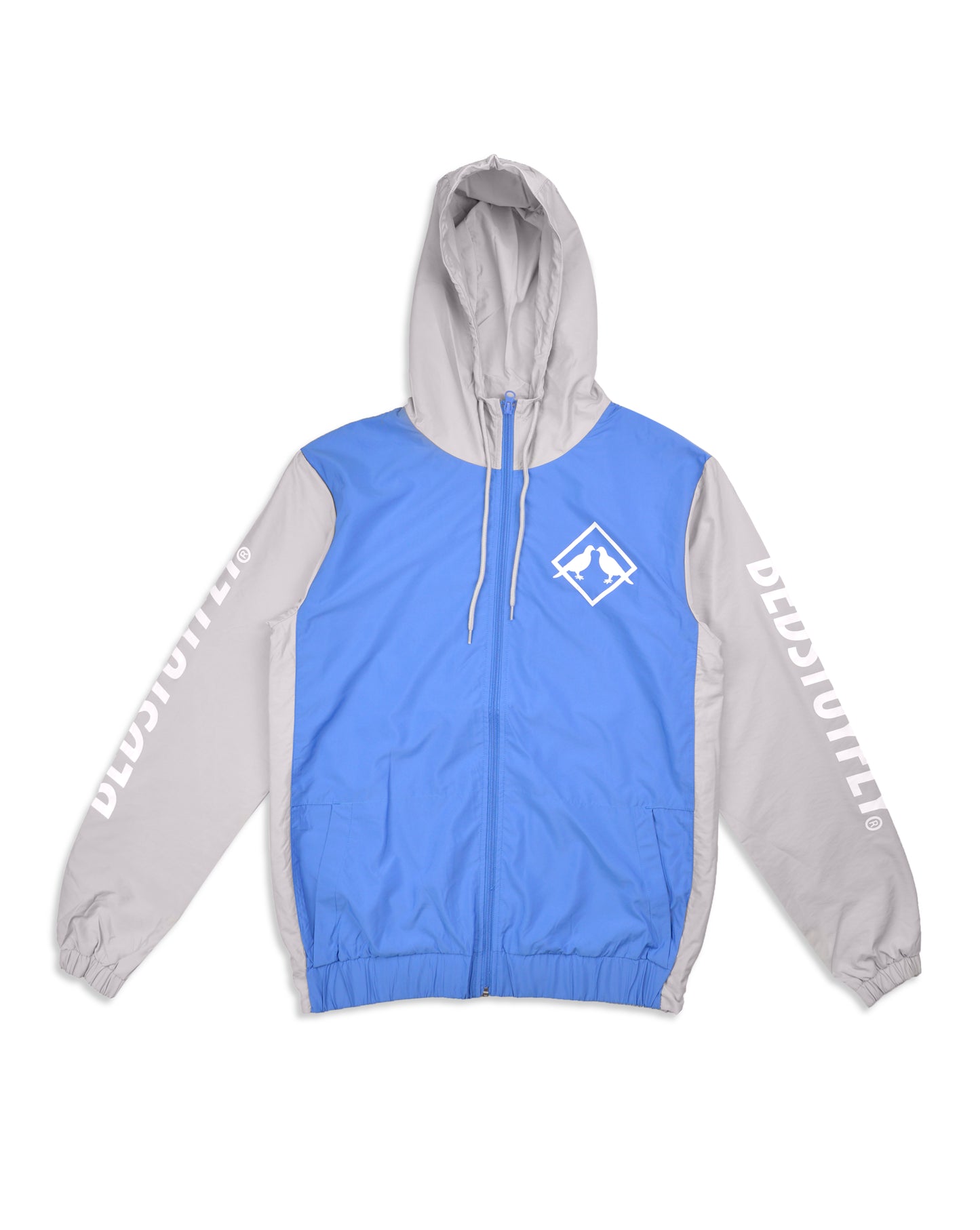 2.0 Windbreaker Hoodies(Blue/Gray)