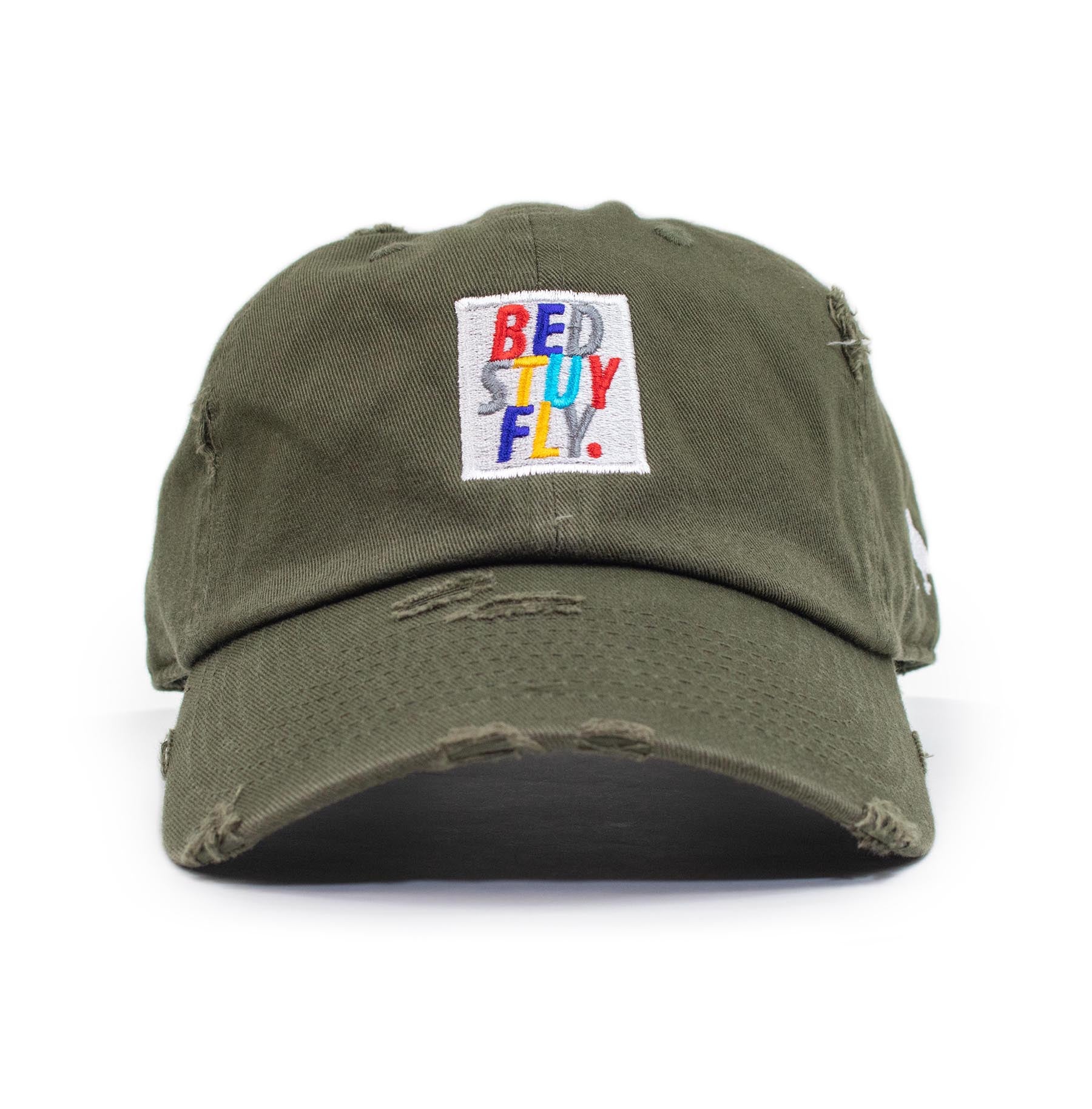 Bedstuyfly Colors Distressed Dad Caps - Bedstuyfly