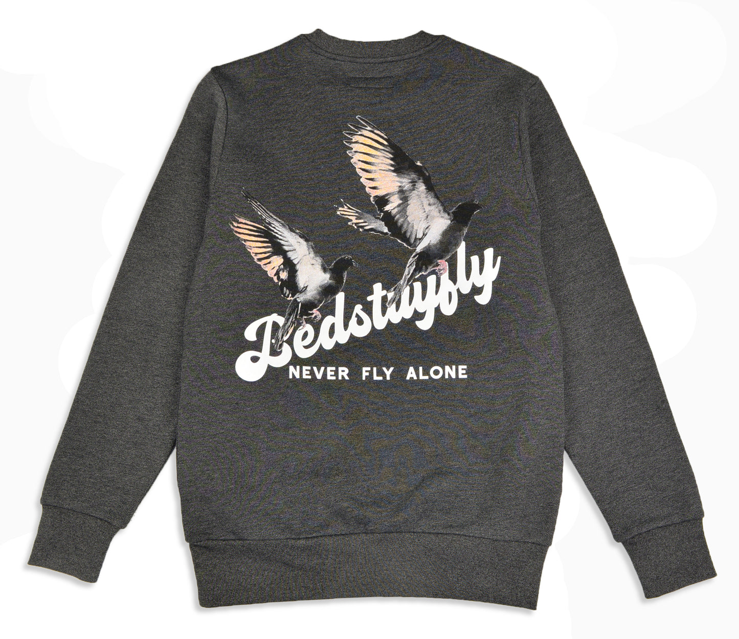 Never Fly Alone Sweatshirt - Bedstuyfly