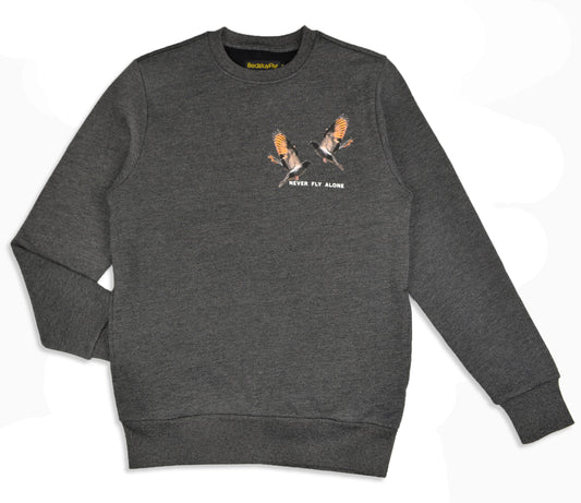 Never Fly Alone Sweatshirt - Bedstuyfly