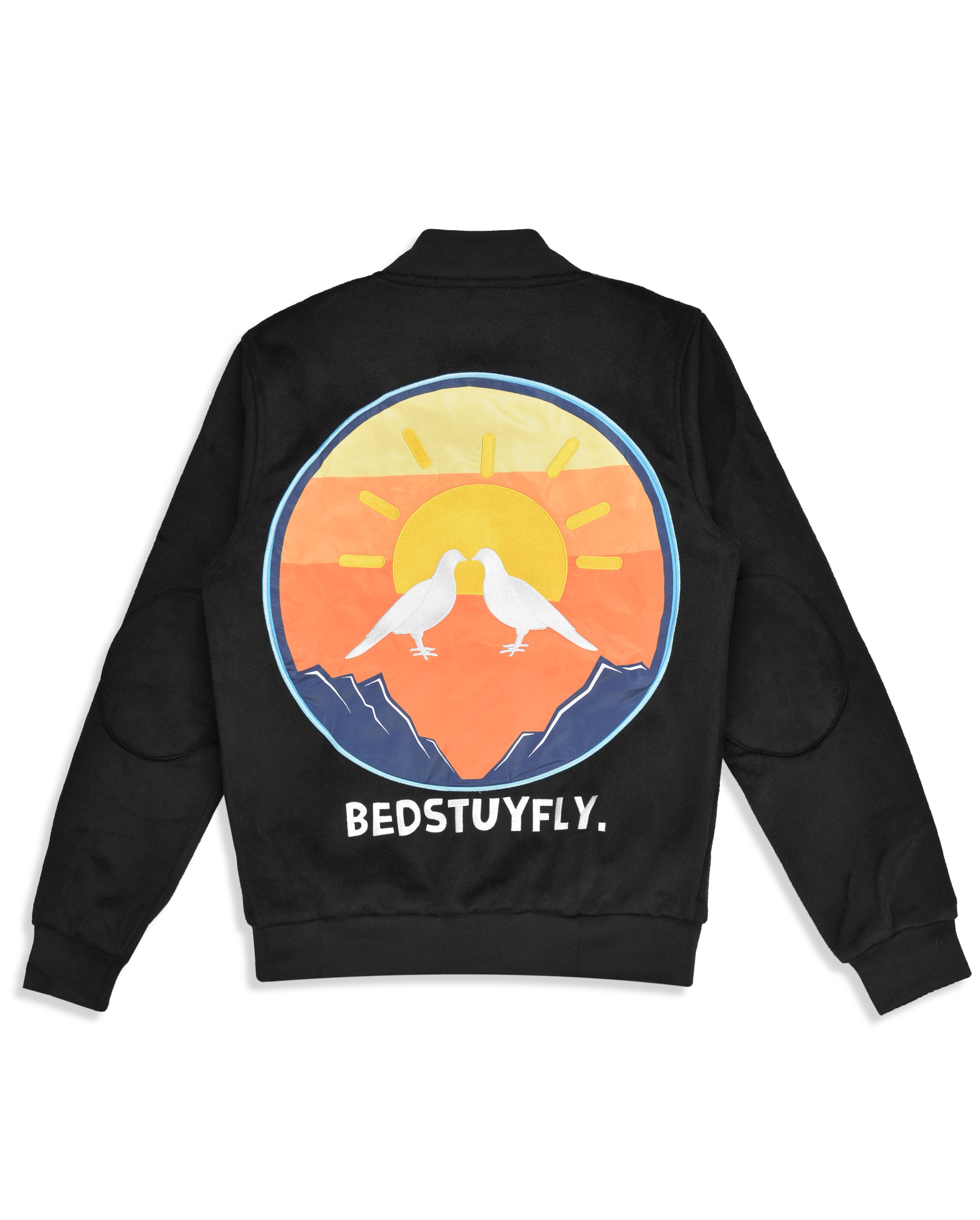 Sunny Mountain Varsity Jacket - Bedstuyfly