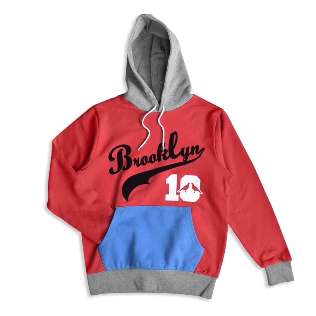 Brooklyn 10 Hoodies (Burgundy) - Bedstuyfly