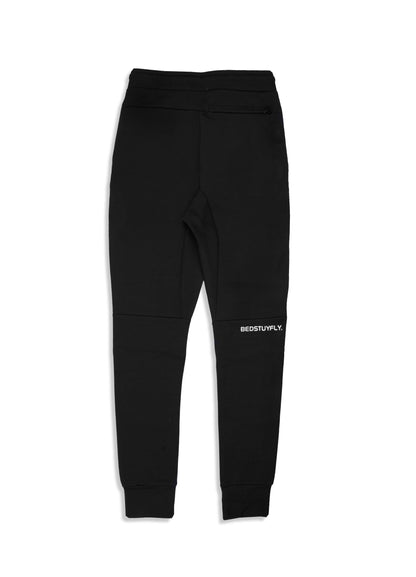 B12 Performance Tech Fleece Sweatpants (Black) - Bedstuyfly