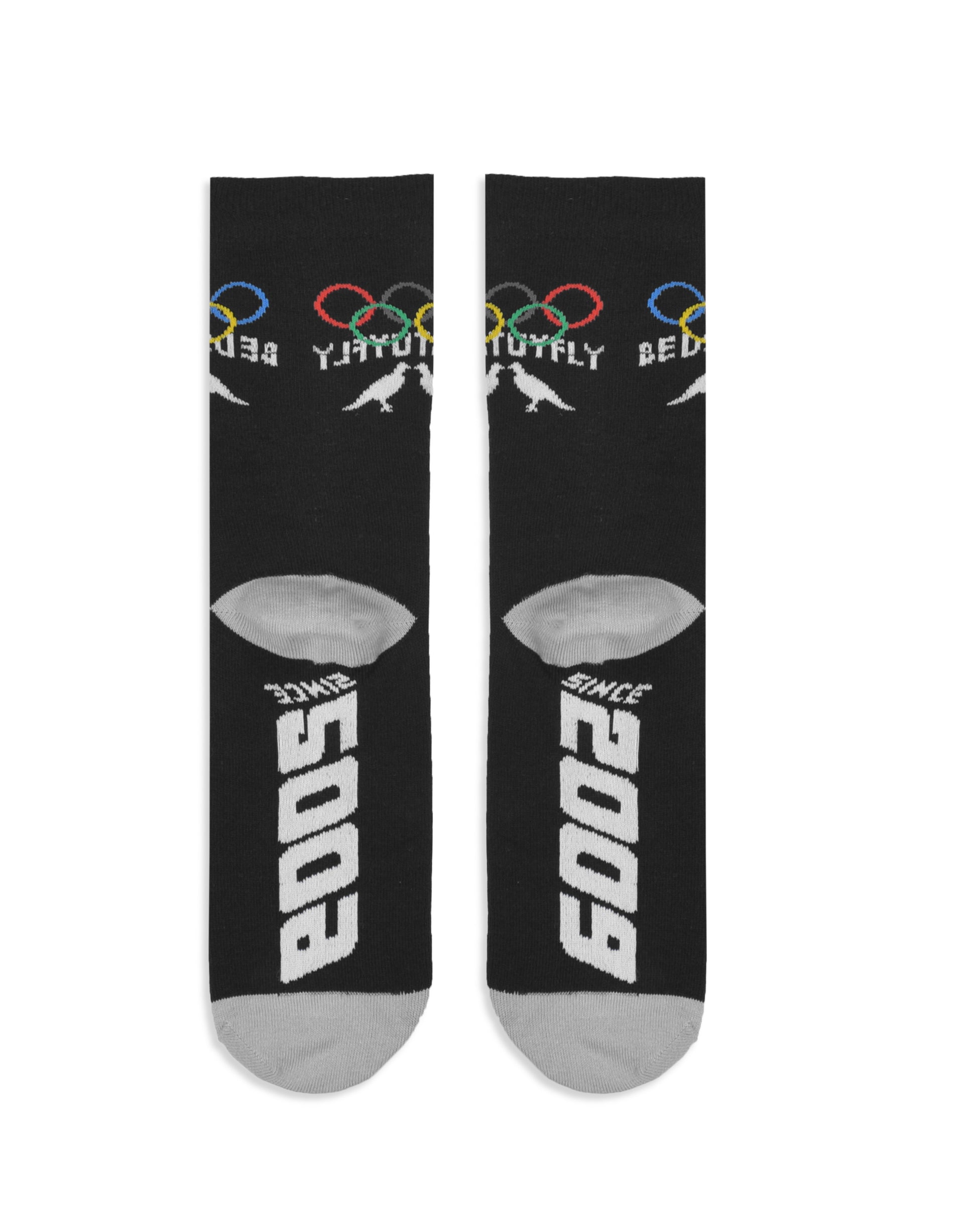GHETTO GAMES SOCKS (BLACK) - Bedstuyfly