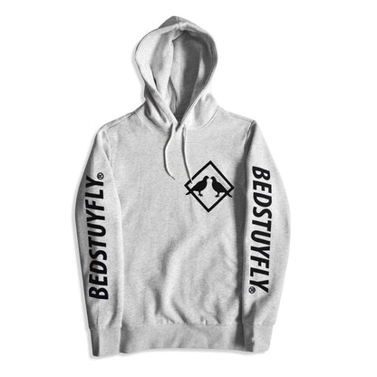 2.0 Hoodie (Ash/Blk) - Bedstuyfly