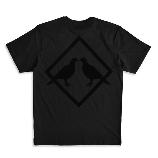 2.0 T-Shirt (Black/Black) - Bedstuyfly