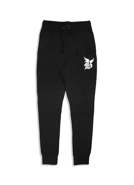 B12 Performance Tech Fleece Sweatpants (Black) - Bedstuyfly