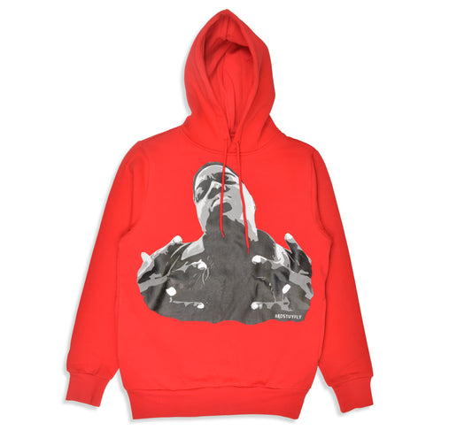 Forever Biggie Hoodie (Red) - Bedstuyfly