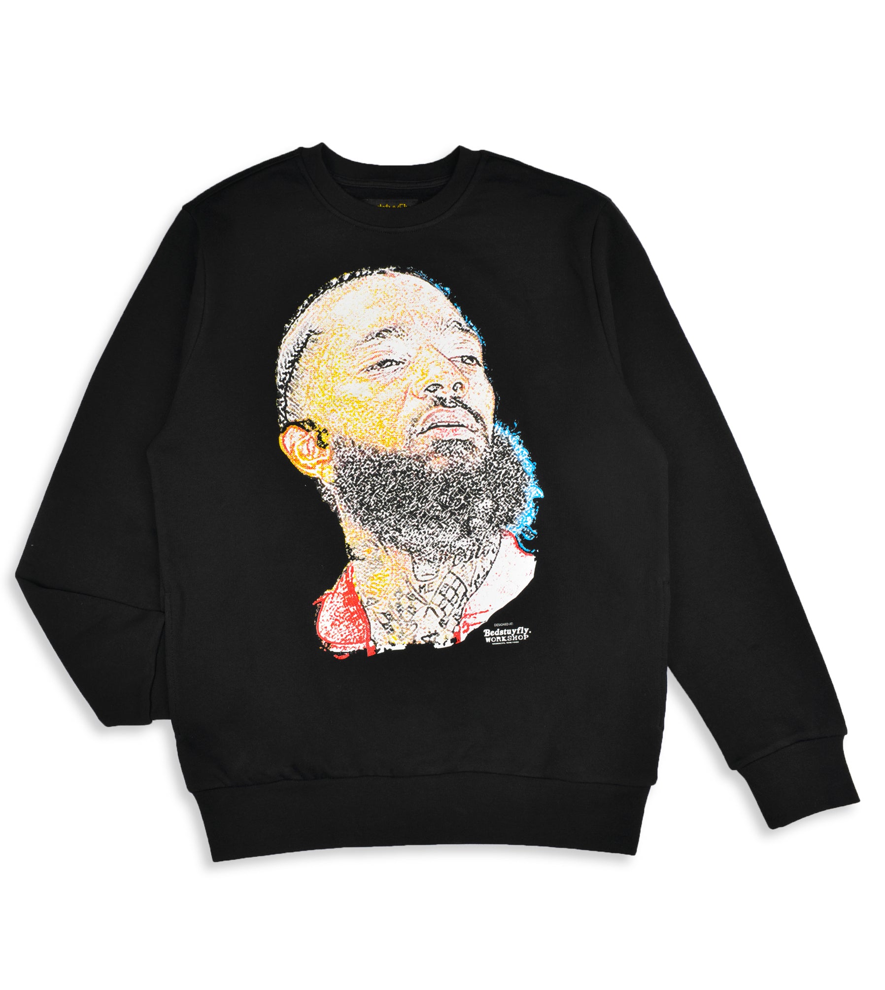 Ermias Sweatshirt Black - Bedstuyfly