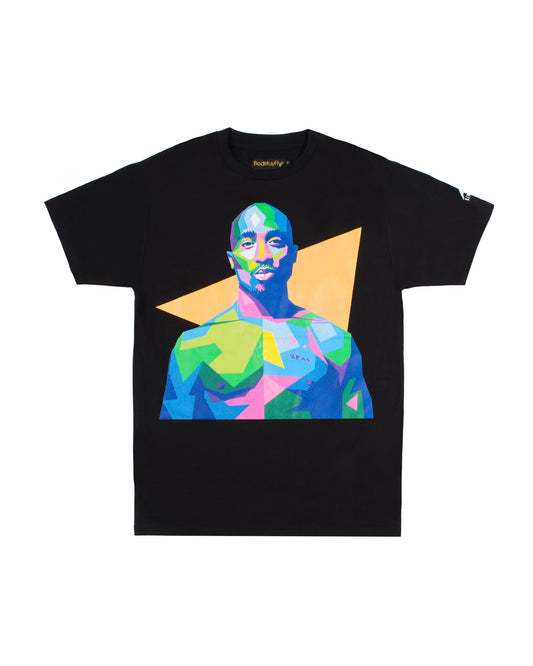 Tupac T-Shirt (Blk) - Bedstuyfly
