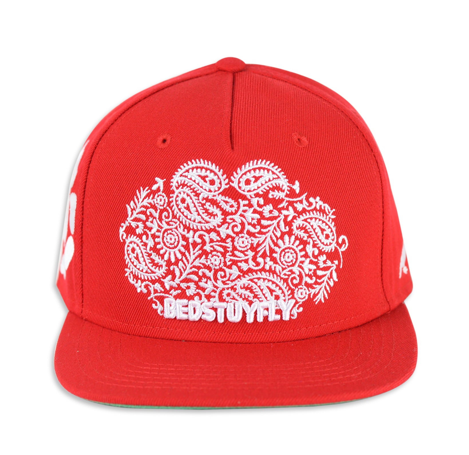 PAISLEY CAP (RED) - Bedstuyfly