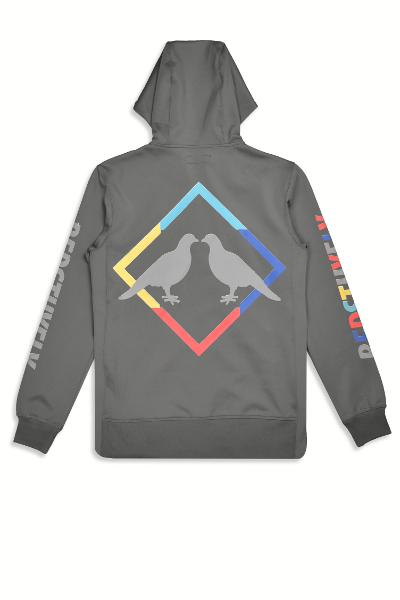 2.0 Runner Hoodie (Gray) - Bedstuyfly