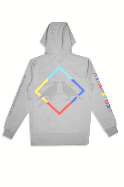 2.0 Runner Hoodie (Light Gray) - Bedstuyfly